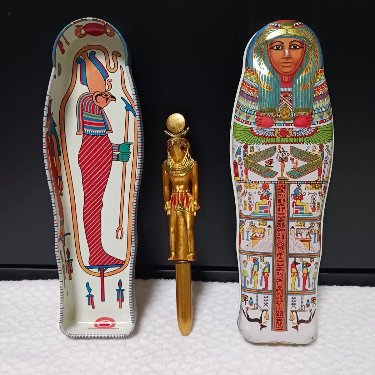 人型棺桶のケース    エジプト  ペン  ケース   ラー