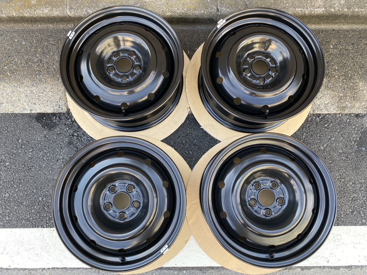 新車外し トヨタ純正 GR86 16インチ 6.5J +48 PCD100 5穴 スチール
