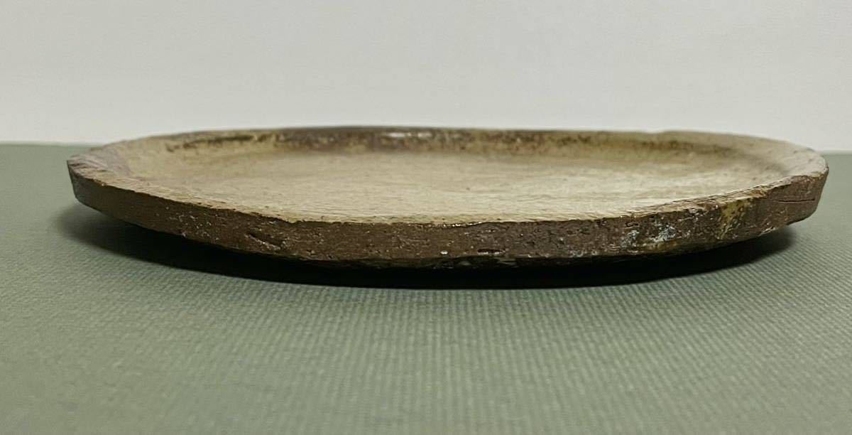 ☆希少品☆ 真作保証 北大路 魯山人 備前土 灰被 平向付 黒田陶苑識箱