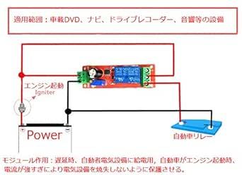 KKHMF 5個 NE555 DC 12V 遅延タイマー リレースイッチ パワーモジュール 自動車電気的遅延 調整可能 0～10秒_画像6