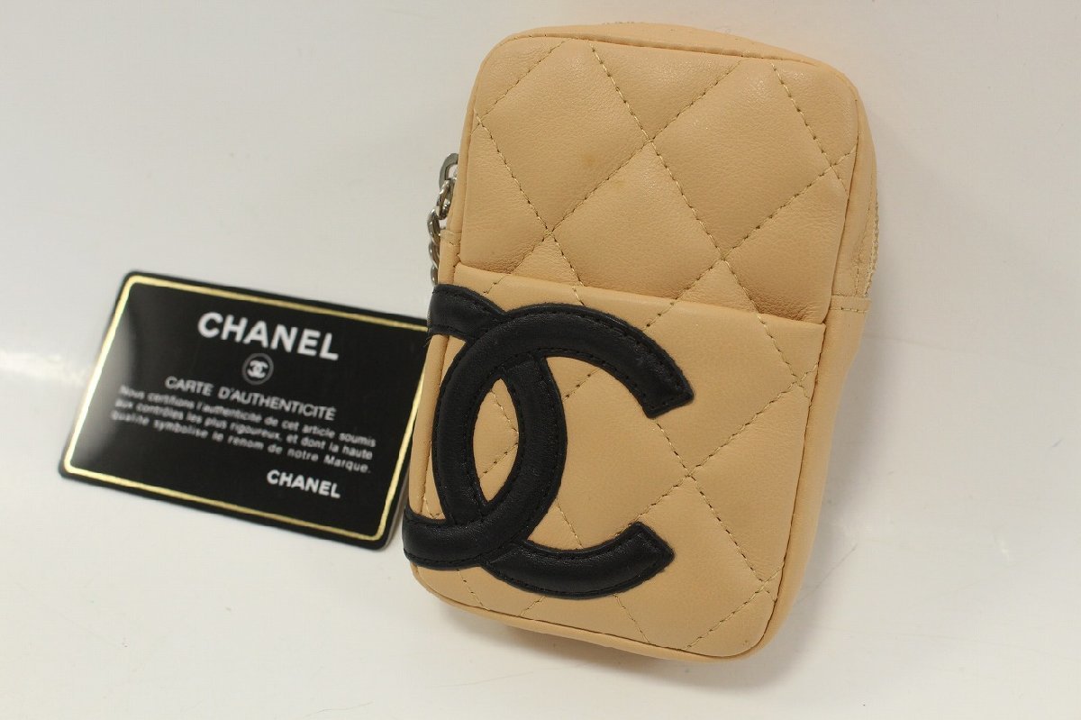 【1円～】未使用保管品 CHANEL シャネル カンボンライン 二つ折り 財布 シガレットケース ２点 セット 正規品保証 11-F023/1/060_画像9