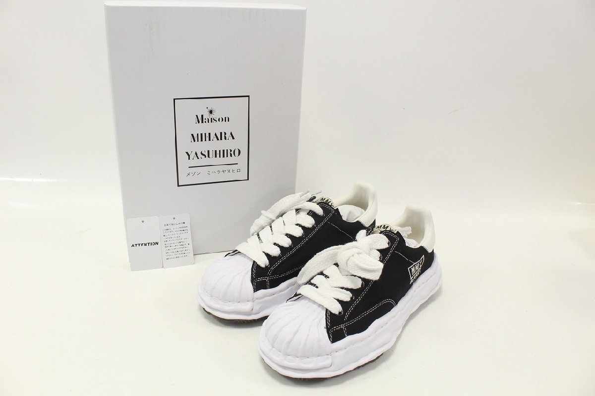 未使用】メゾン ミハラヤスヒロ Maison MIHARA YASUHIRO BLAKEY BLACK
