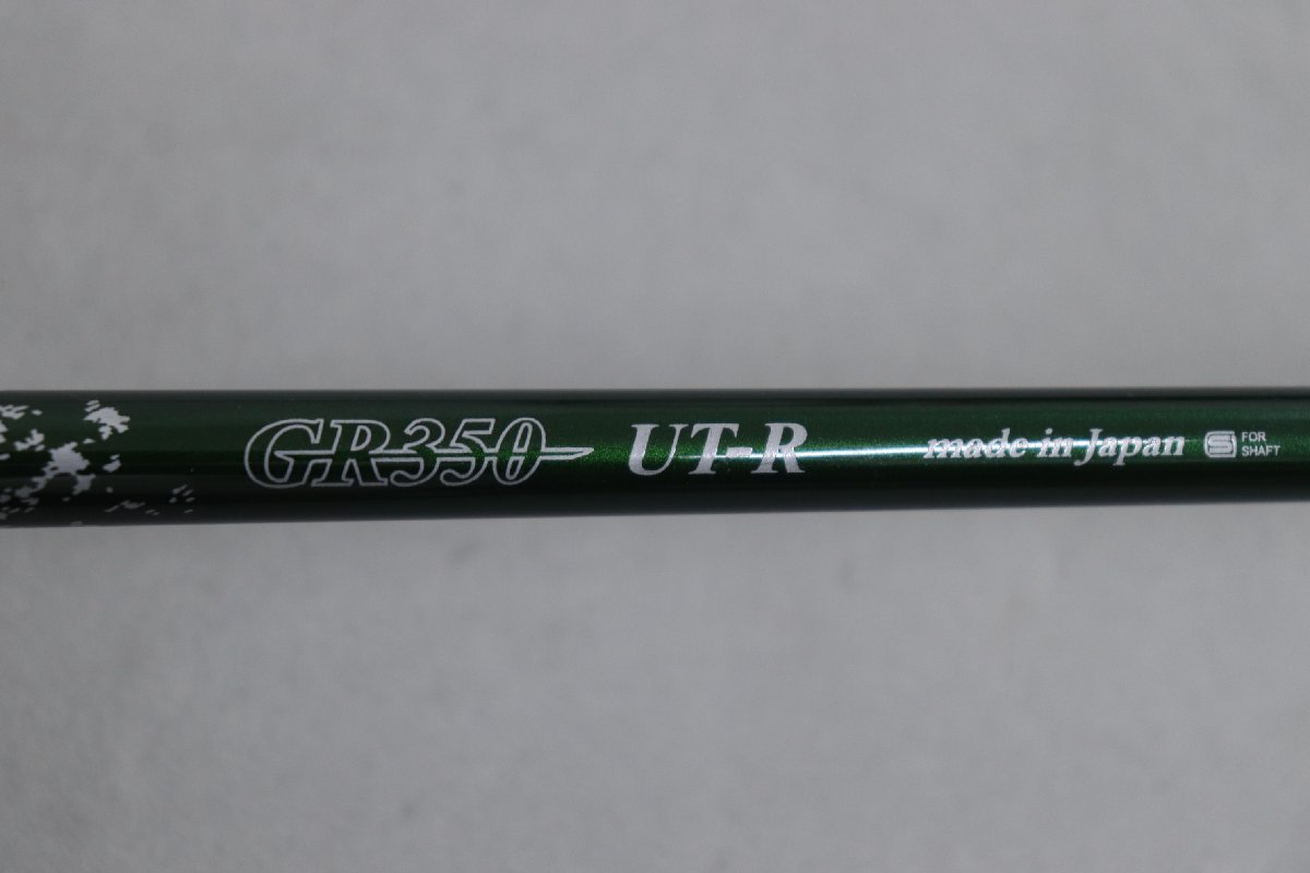 PRGR プロギア RS ユーティリティ 2018 4UT 22度 WACCINE compo GR350 UT-R 39.75インチ D0.5 11-C077/1/160_画像8