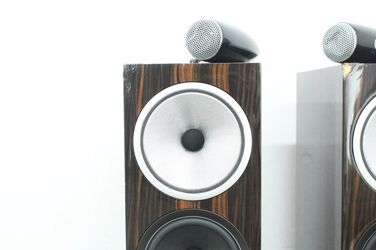 1円～ 音出し確認済 B&W スピーカー フロアスタンディング ペア Signature 木目 Bowers & Wilkins 現状品 11-D031X/2/180_画像3