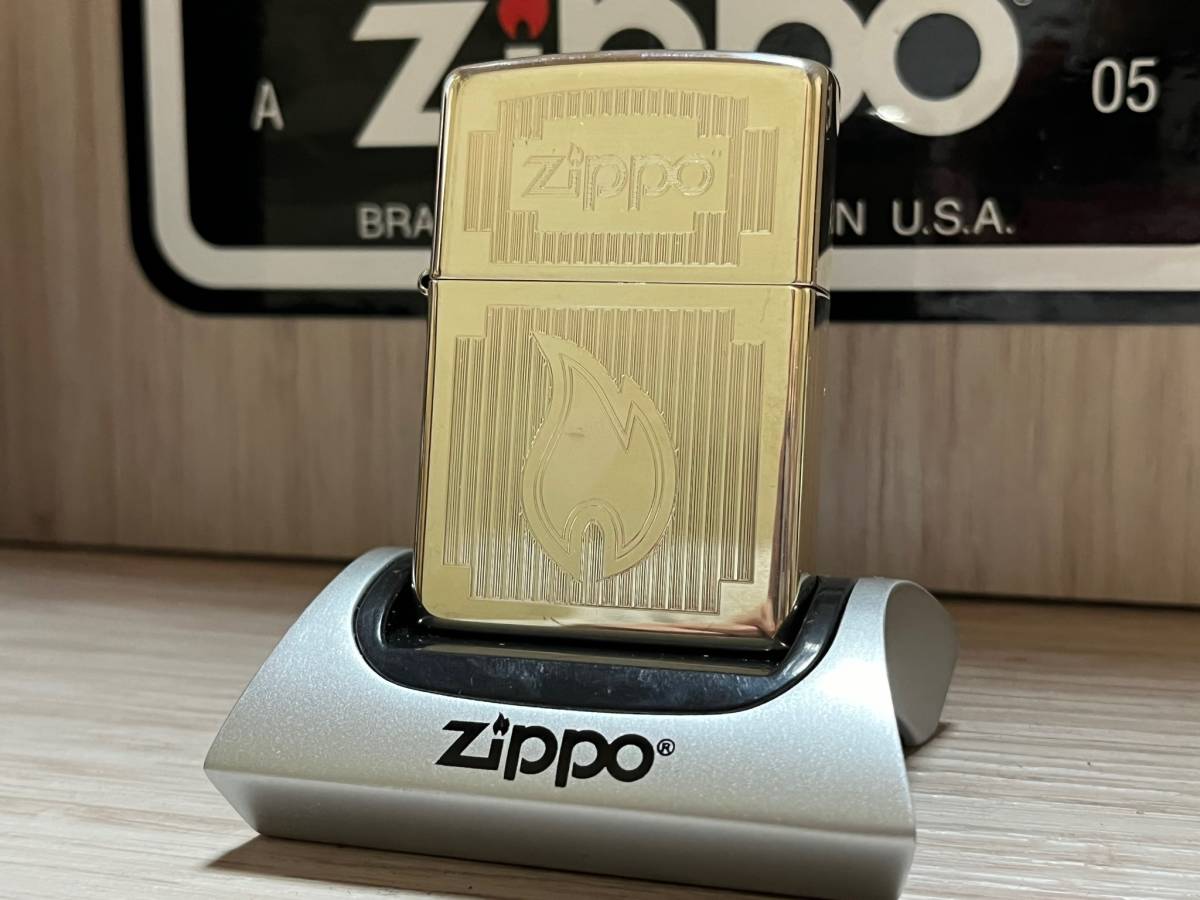 大量出品中!!【希少】レア 新品未使用 2014年製 Zippo 'STERLING SILVER' ZIPPOマーク 純銀 銀製 炎 スターリングシルバー ジッポー_画像3