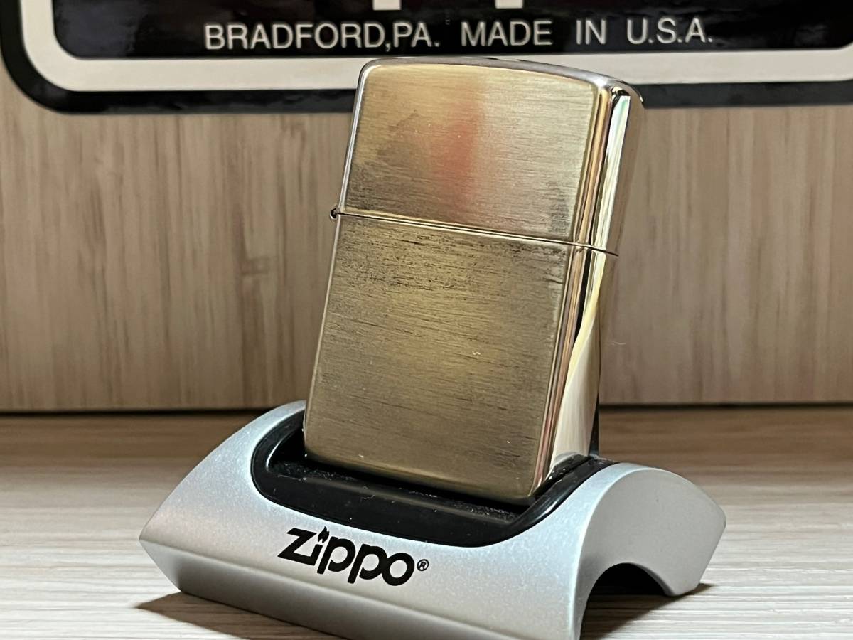 大量出品中!!【希少】レア 新品未使用 1993年製 Zippo 'STERLING SILVER' 90s ヴィンテージ 純銀 銀製 スターリングシルバー ジッポー_画像2