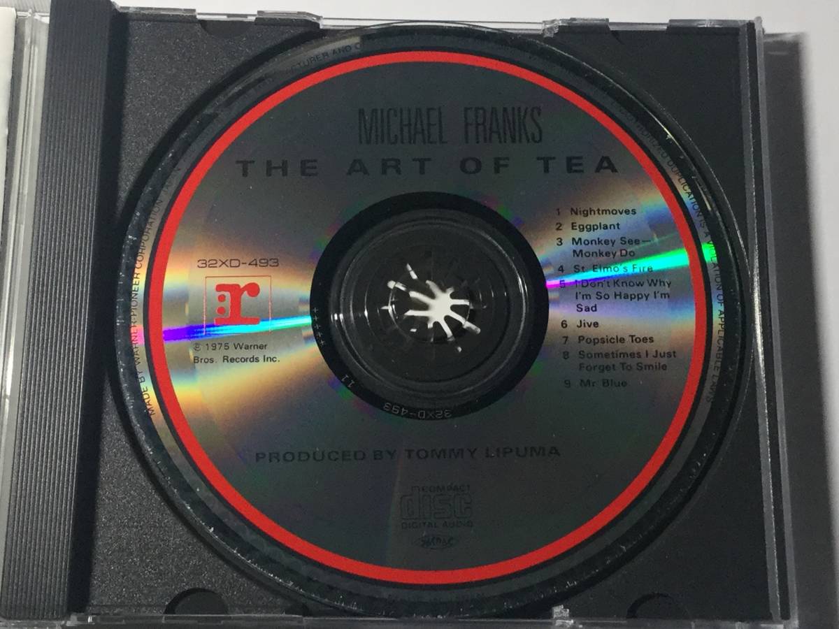 【シール帯】国内盤CD/AOR/マイケル・フランクス/アート・オブ・ティー#ラリー・カールトン/ジョー・サンプル 送料¥180_画像9