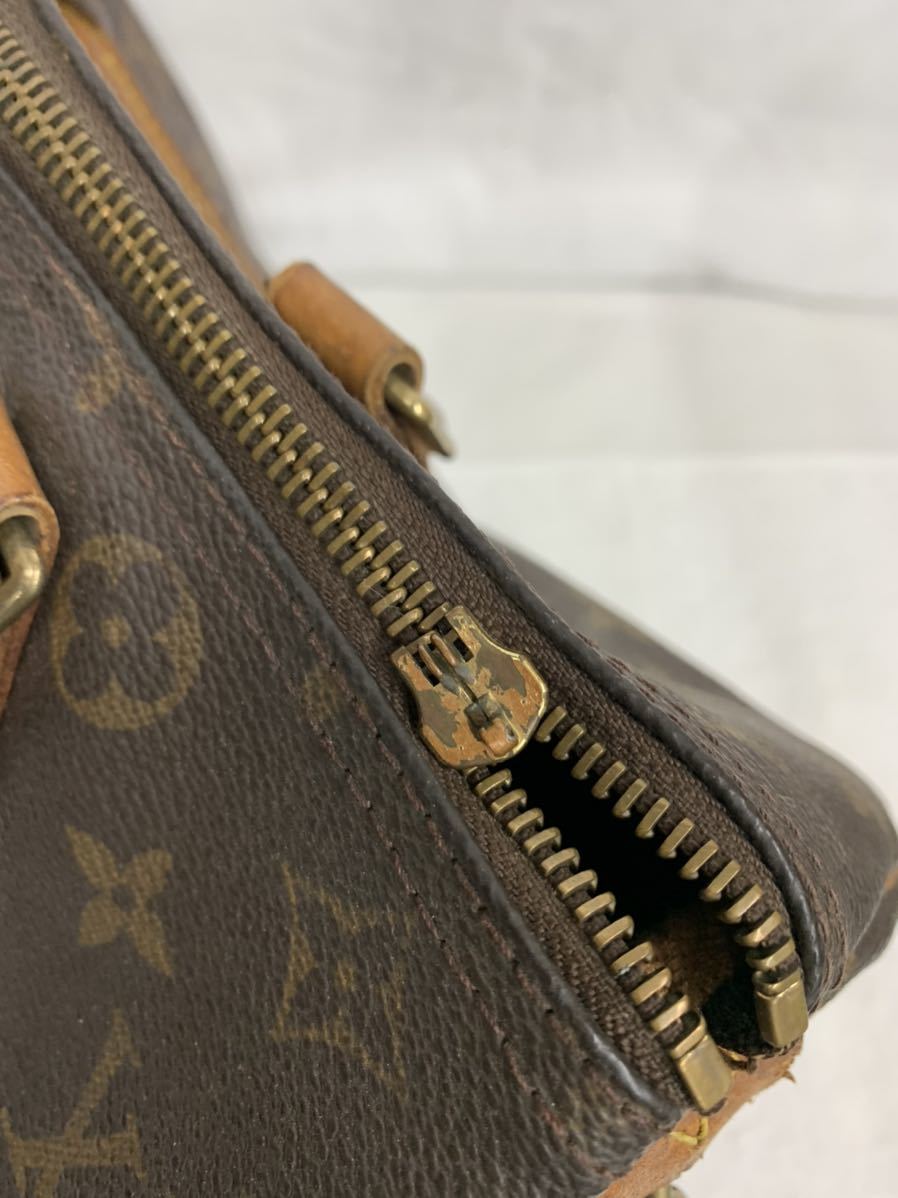 LOUIS VUITTON ルイヴィトン M41526 スピーディ 30 モノグラム ミニ ボストン バッグ ジャンク品_画像6