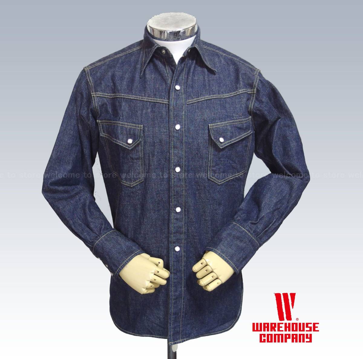 warehouse western denim shirt dress