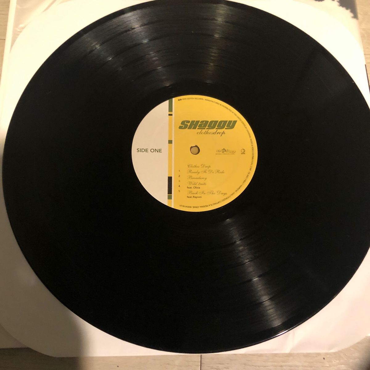 CLOTHES DROP /  SHAGGY   ２枚組Record  シャギー　2LP アナログ　reggae  