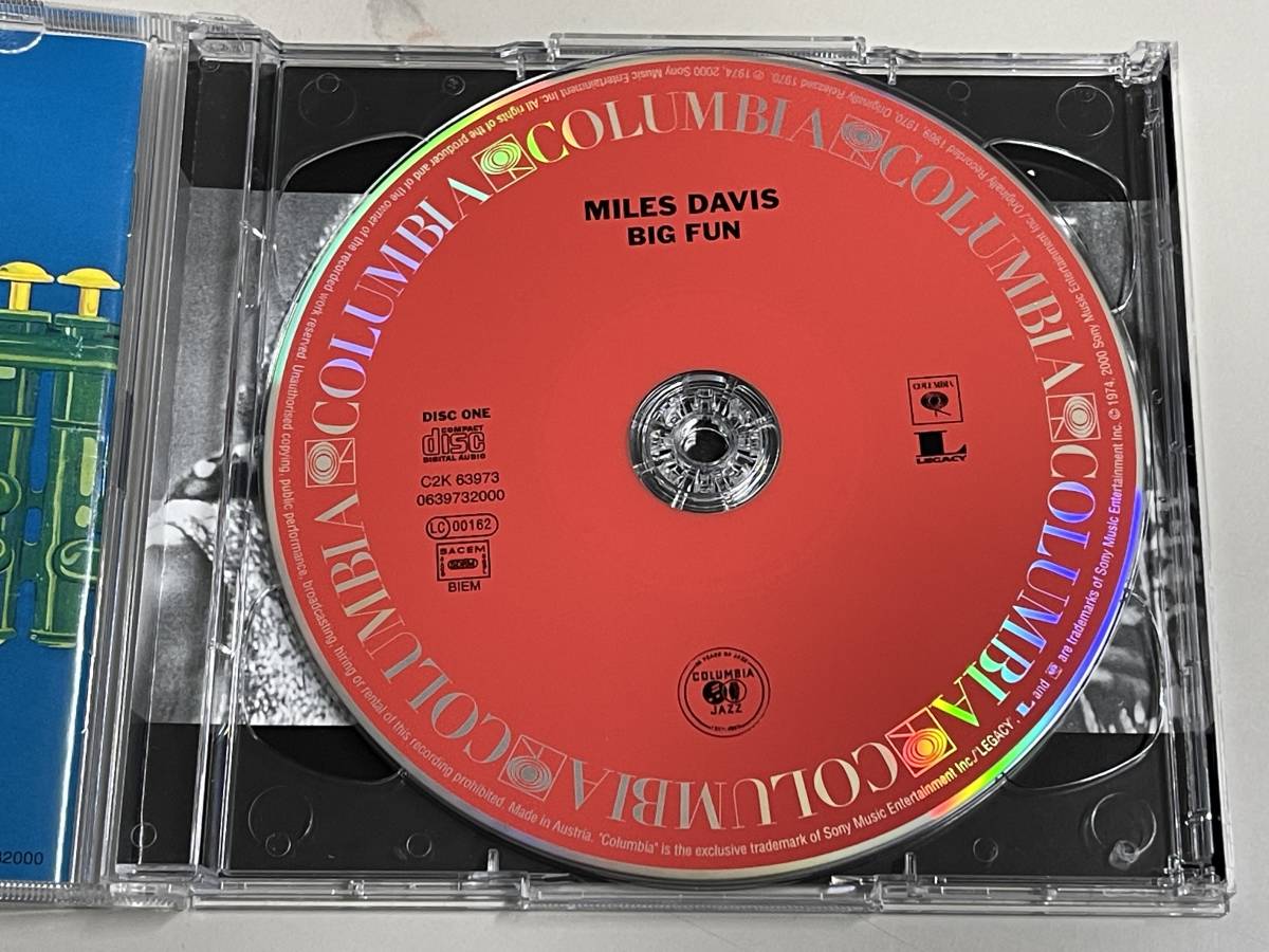 【2枚組CDほぼ新品】big fun/miles davis/ビッグ・ファン/マイルス・デイヴィス【輸入盤】_画像3