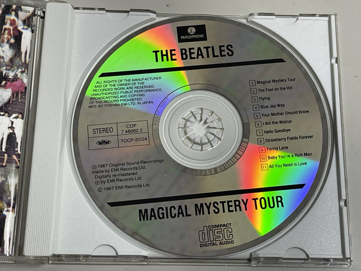 【CD美品】magical mystery tour/マジカル・ミステリー・ツアー/the beatles/ザ・ビートルズ【日本盤】1987年マスターCD_画像5