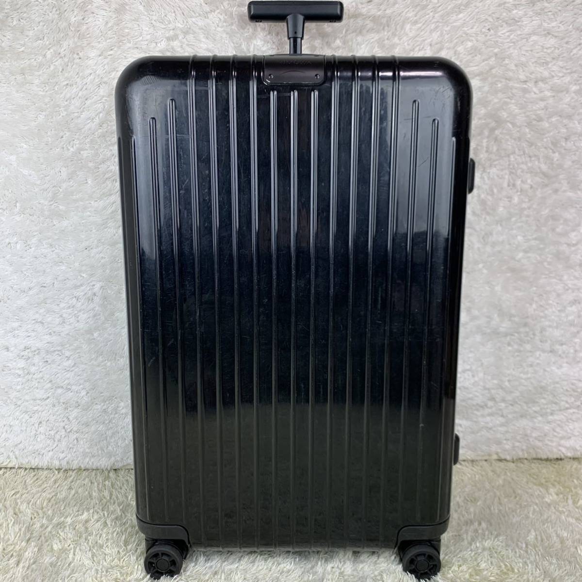 【現行】RIMOWA リモワ ESSENTIAL LITE エッセンシャル ライト Check-In M チェックイン M 59L 4輪 MW ブラック 黒 スーツケース キャリー_画像2