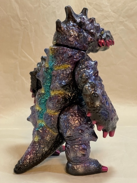 ブルマァク 隕石怪獣 ガメート 逆襲版 怪獣 黒 成型 ソフビ sofubi sofuvi sofvi 美品 マルサン ベアモデル m1号 美品_画像7