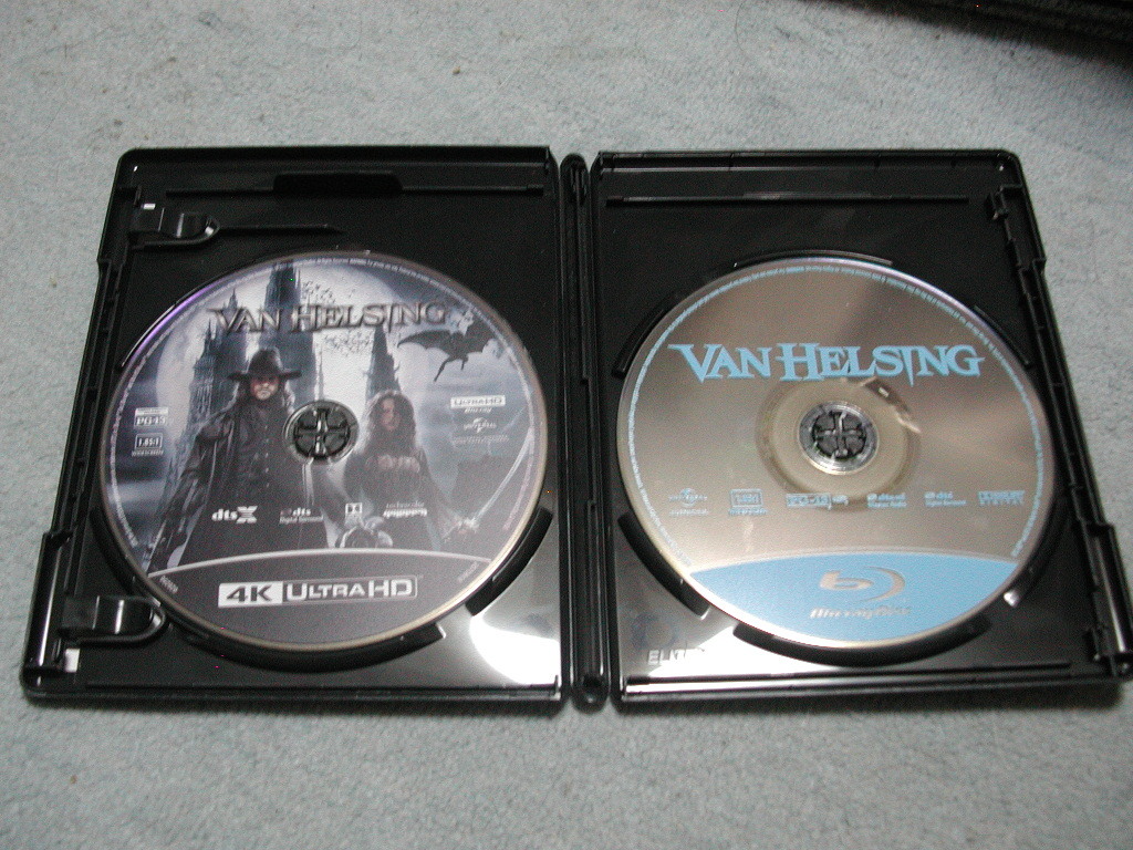 北米版ヴァン・ヘルシング 　4K ULTRA HD + Blu-rayセット + デジタルコード（美品）_画像3