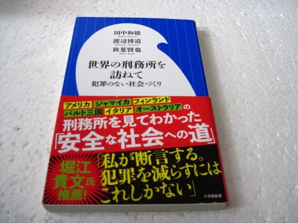 世界の刑務所を訪ねて: 犯罪のない社会づくり (小学館新書 た 27-1)_画像1