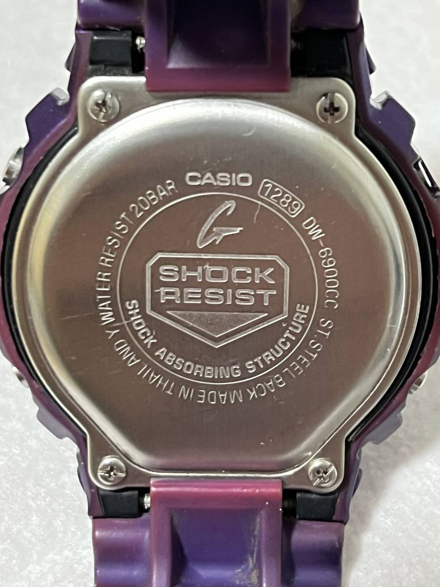 G-SHOCK クレイジーカラーズ DW-6900 パープル 紫 crazy colors_画像7