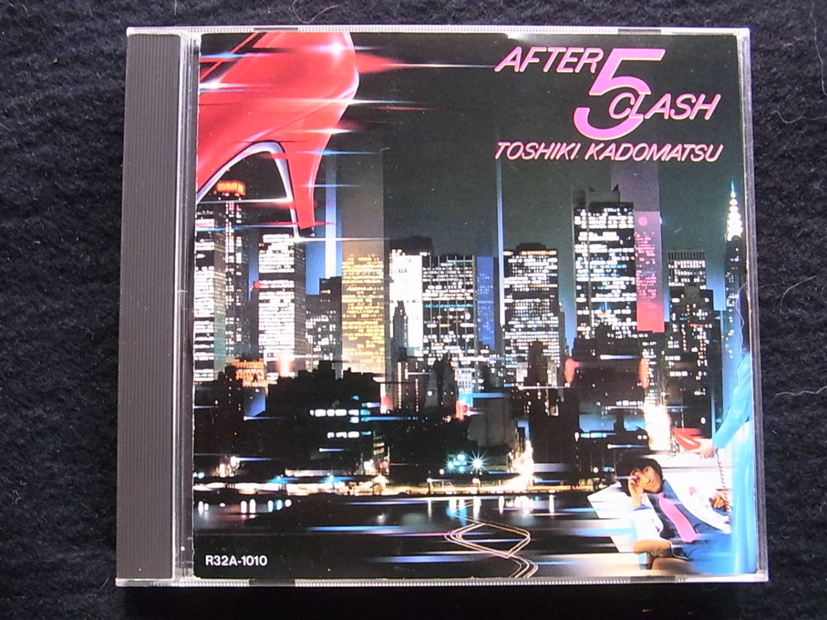 E303/ 角松敏生 AFTER 5 CLASH CD*ジャケ歌詞色褪せ。_画像1