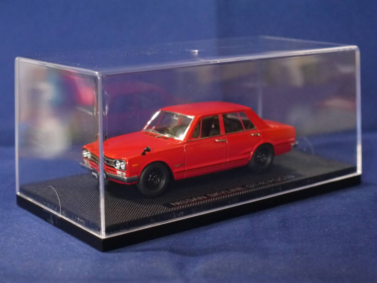 ☆1/43・EBBRO/エブロ〃NISSAN SKYLINE 2000GT-R (PGC10)・ニッサン　スカイライン2000GT-R〃44024/RED・ハコスカGT-R/S20型★_画像5