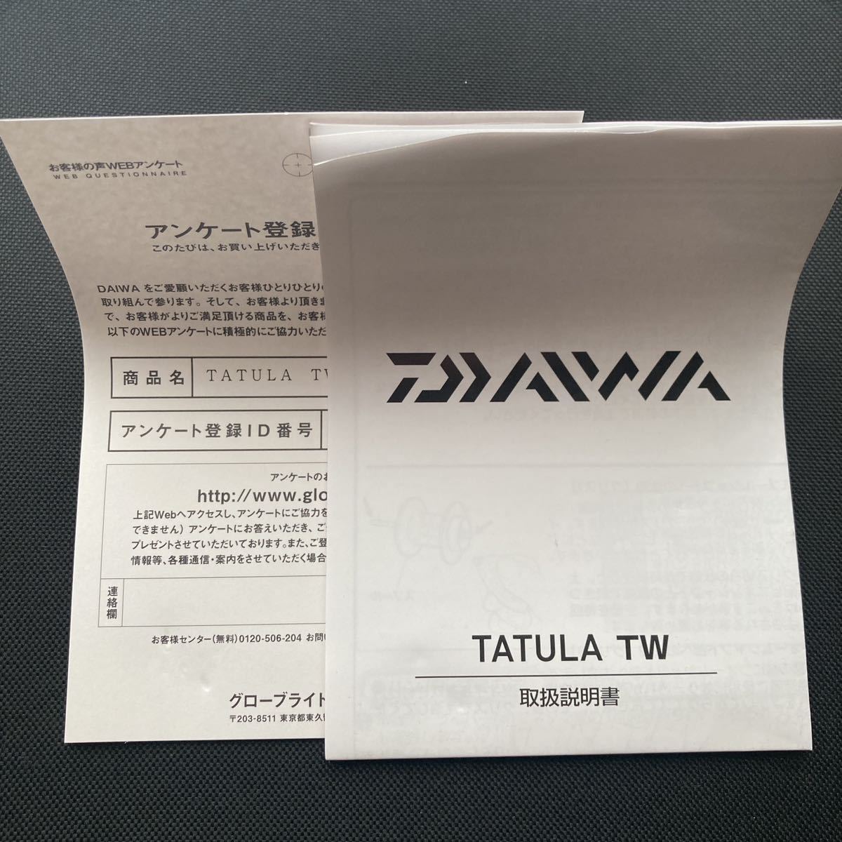 ダイワ 19タトゥーラ 100H TW カスタム　中古美品　送料無料　ハンドル部未使用品　TATULA _画像10