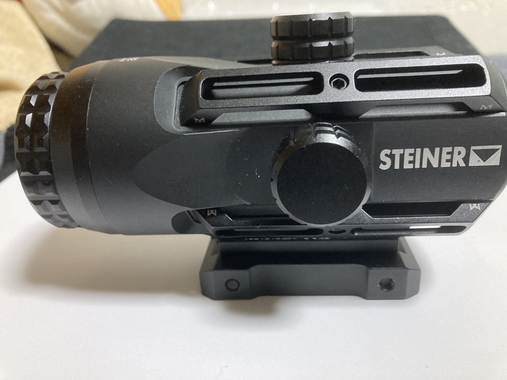 【即決】STEINER OPTICS S432タイプ 4x32 固定ショートスコープ BK(ブラック) リアル刻印バージョン_画像3