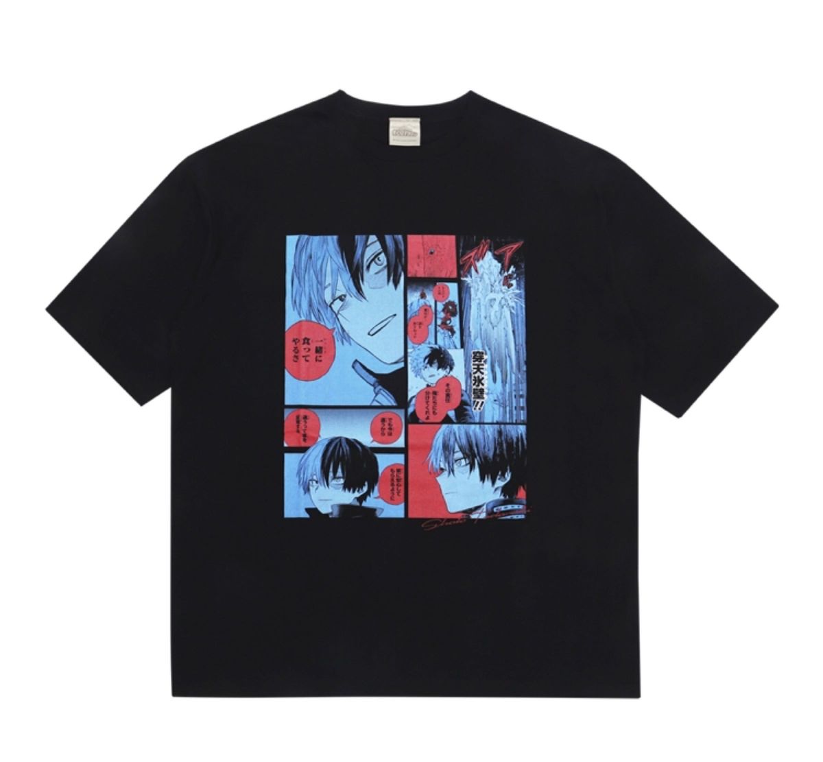 ヒロアカ ビックシルエットTシャツ 轟焦凍 ジャンプショップ ヒロアカ ビックシルエットTシャツ 轟焦凍 ジャンプショップ