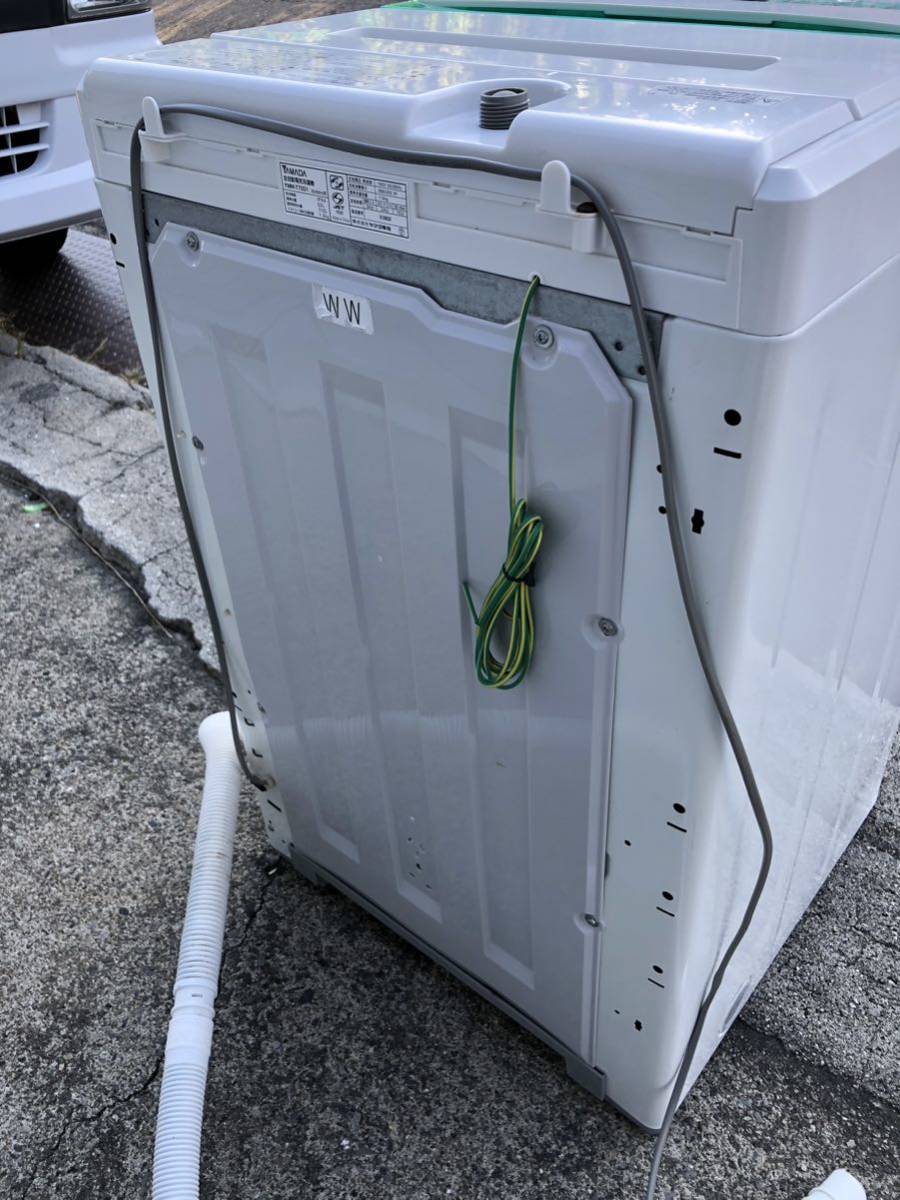 ヤマダ電機 HerbRelax 7.0kg 全自動洗濯機 YWM-T70D1 ステンレス槽 2018年製（直接のお引取り可能）大阪府_画像8