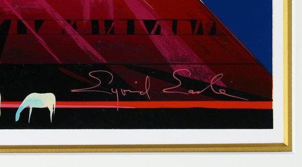 アイベン・アール サイレントサンダー 真作】【WISH】アイベン・ロール Eyvind Earle「サイレント