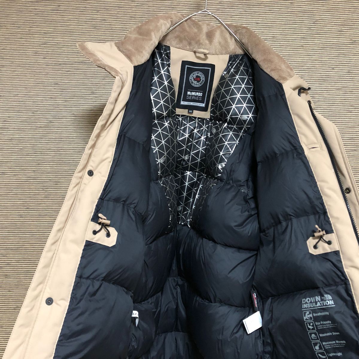 38】THE NORTH FACE ダウンコート グース 刺繍ロゴ ハイベント 38】THE NORTH FACE ダウンコート グース 刺繍ロゴ ハイベント