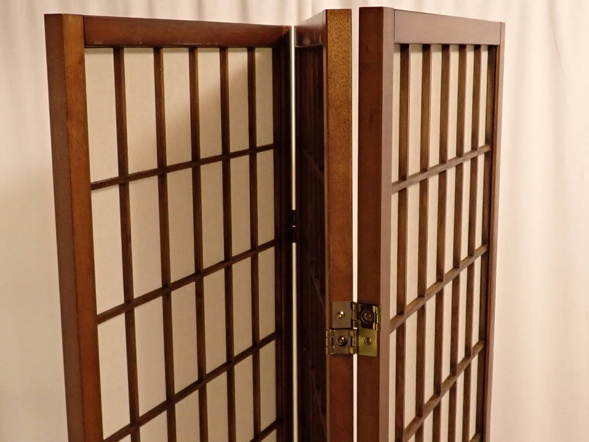  Japanese style 3 ream divider. partitioning screen Estate sale common -4