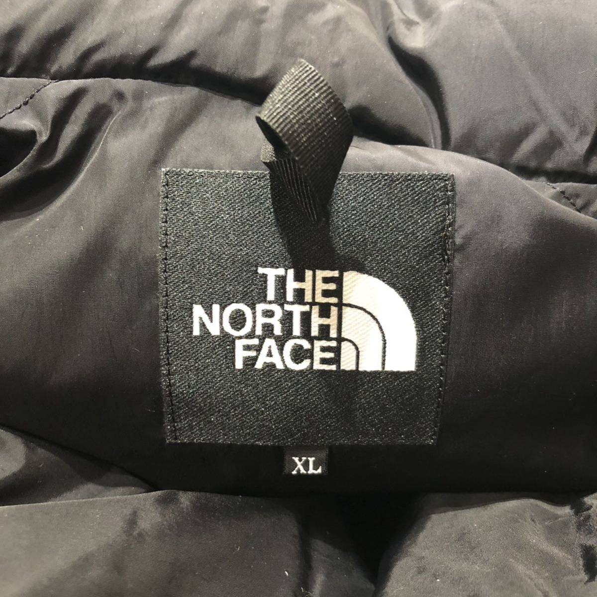 美品 THE NORTH FACE Nuptse Jacket ND92234 XLサイズ ヌプシ ノースフェイス ダウンジャケット ブラック 防寒 ゴールドウィン_画像3