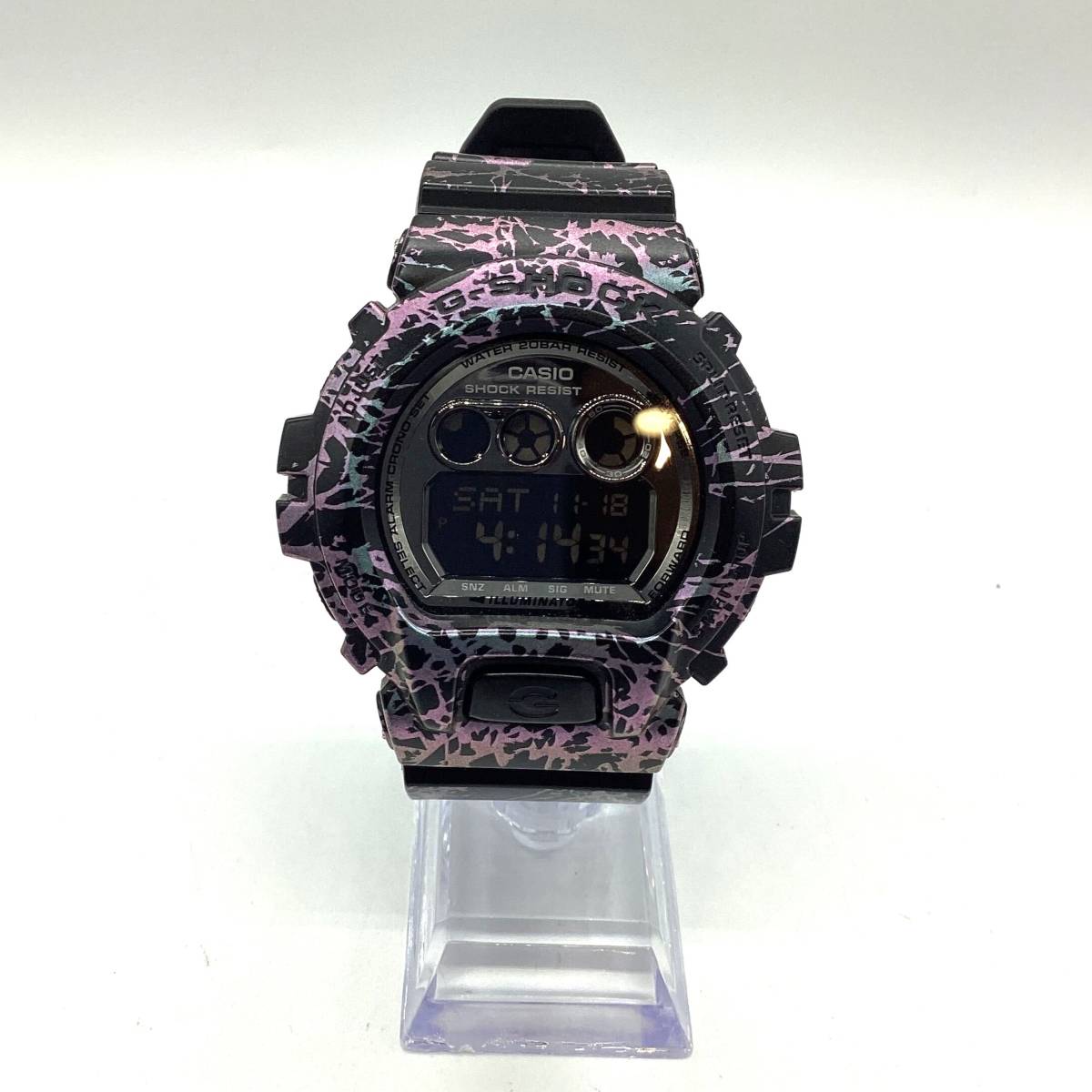 【21559】 CASIO カシオ G-SHOCK GD-X6900PM マーブル柄 腕時計 中古品 二次流通品_画像1