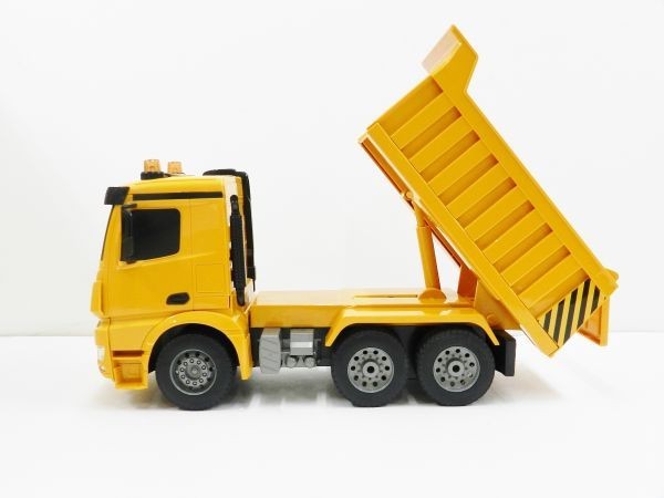 [2.4GHz]1/14 large power shovel radio-controller |1/20 Mercedes Benz AROCS(aroks) dump car 2 kind set 