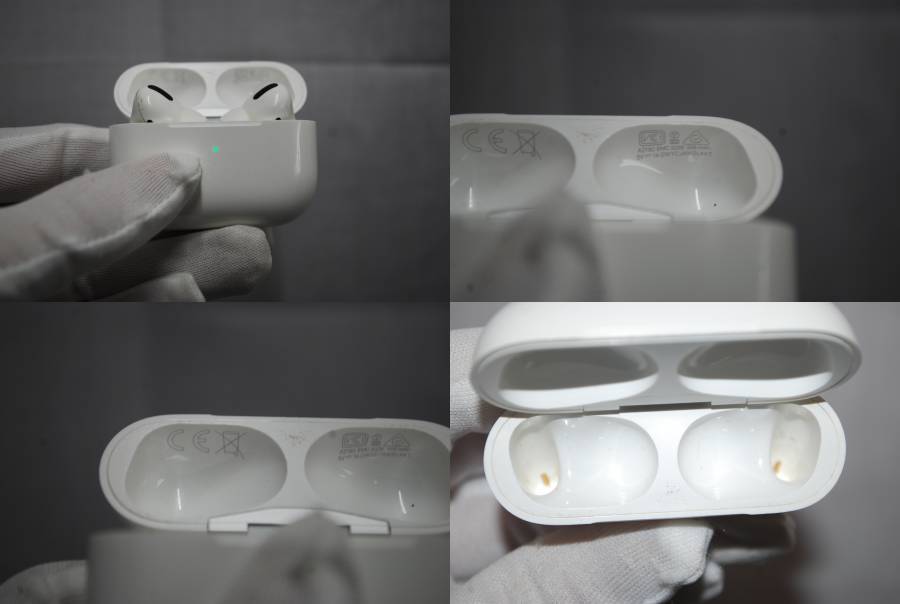ジャンク品 通電確認済み Apple AirPods Pro 第1世代 MLWK3J/A A2190 A2083 A2084 イヤホン 2021年モデル GX6H985K1059 Bluetooth_画像10