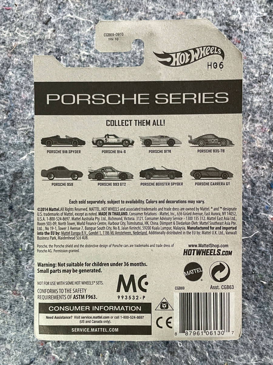 Hot Wheels Walmart Exclusive Porsche 993 GT2 ホットウィール ポルシェ ウォルマート限定_画像4