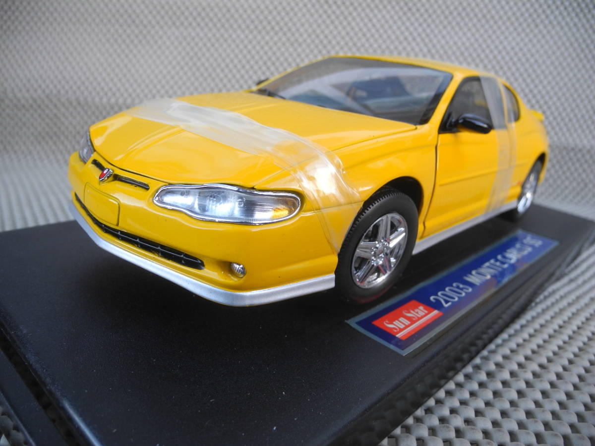 廃番◆1/18★2003 モンテカルロSS：黄・希少品◆新品、サンスター製＃1985.※_画像1