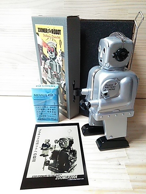 ブリキロボット 電動 復刻版 ズーマー ザ ロボット ブリキロボット 電動 復刻版 ズーマー ザ ロボット