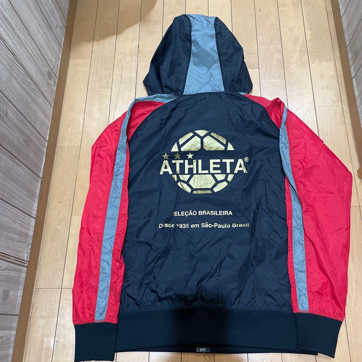 アスレタ ATHLETA ウインドブレーカー フットサル サイズＯ☆ギャラリー2_画像4