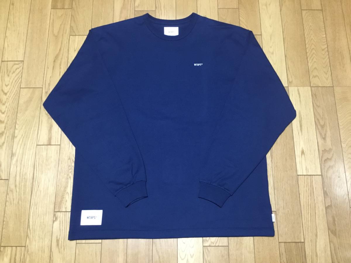 WTAPS 2021 AW STENCIL LS サイズL NAVY BLANK DESIGN ALL INSECT ミリタリ ダブルタップスの画像4