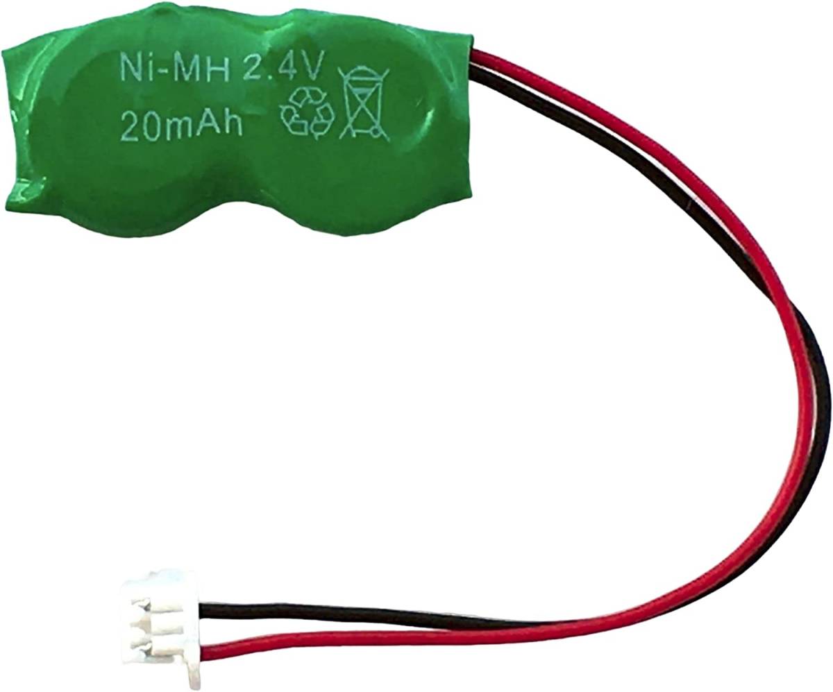 ■ 二次電池 2.4V 20mAh Ni-MH 3ピンタイプ (2/V15H 2.4V 15mAh NiMHの交換用) 送料63円～_画像1