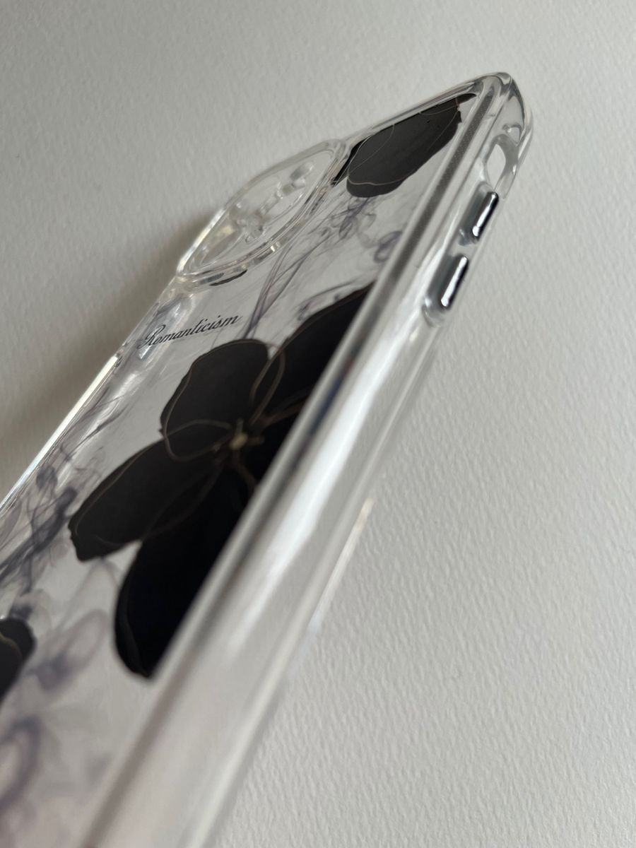 iPhone11proフラワー花柄クリア透明アイフォンケース新品送料込み