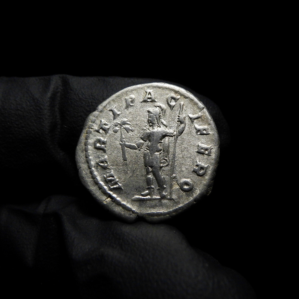 【古代ローマコイン】Severus Alexander（アレクサンデル・セウェルス）クリーニング済 シルバーコイン 銀貨 デナリウス(nVji9sxF4G)_画像5