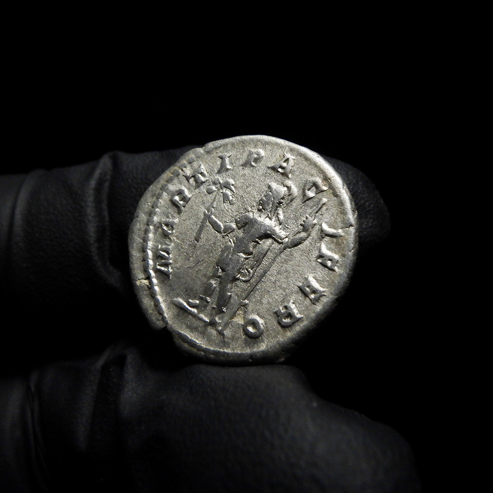 【古代ローマコイン】Severus Alexander（アレクサンデル・セウェルス）クリーニング済 シルバーコイン 銀貨 デナリウス(nVji9sxF4G)_画像6