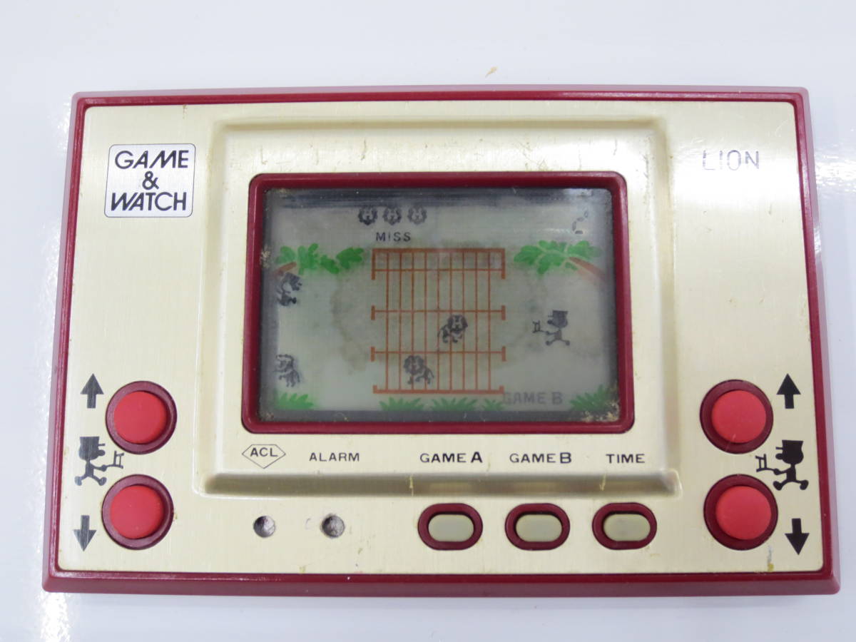 ■任天堂　GAME&WATCH　LION　ゲーム＆ウオッチ　LN-08_画像4