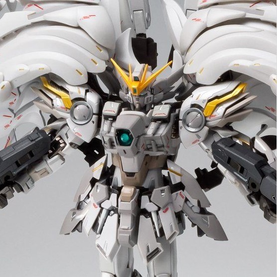 【中古美品】GUNDAM FIX FIGURATION METAL COMPOSITE ウイングガンダムスノーホワイトプレリュード_画像1