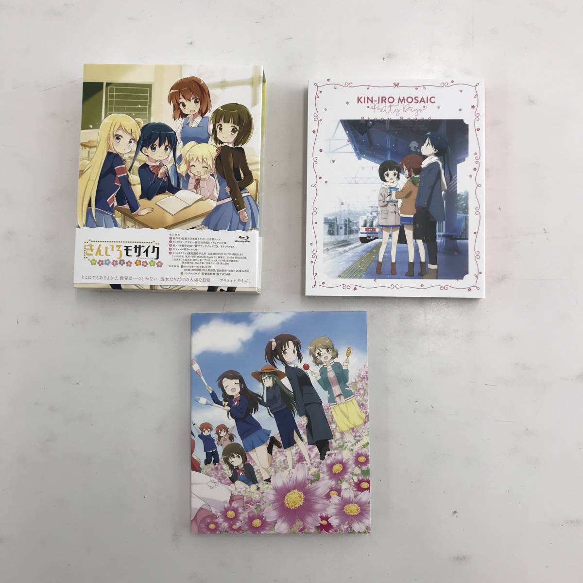 きんいろモザイク Blu-ray BOX 2個セット【中古品】_画像6