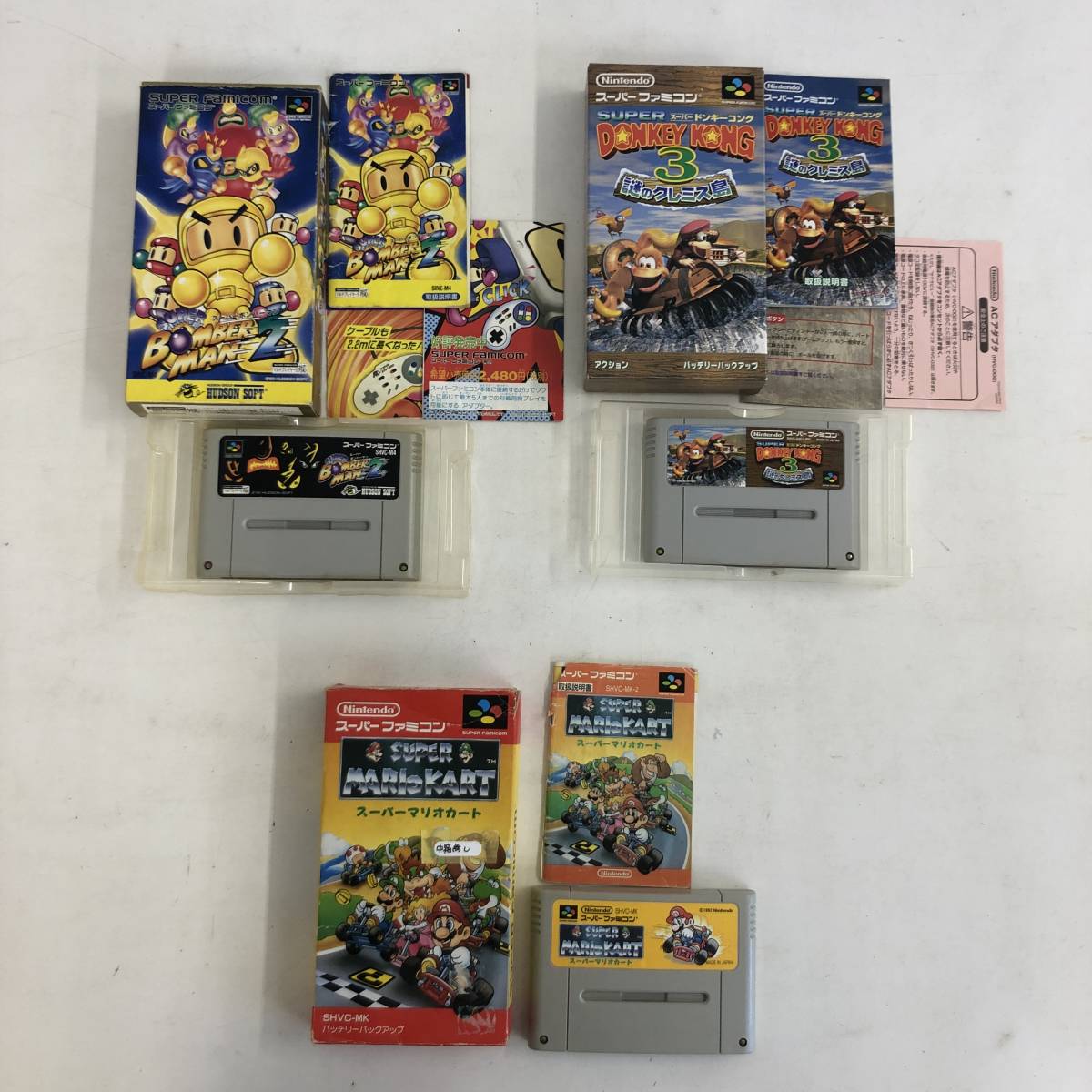 【1円～】レトロゲーム ソフト まとめ売り SFC FC スーファミ ファミコン PS プレステ など ※ジャンク含む【中古品】_画像3