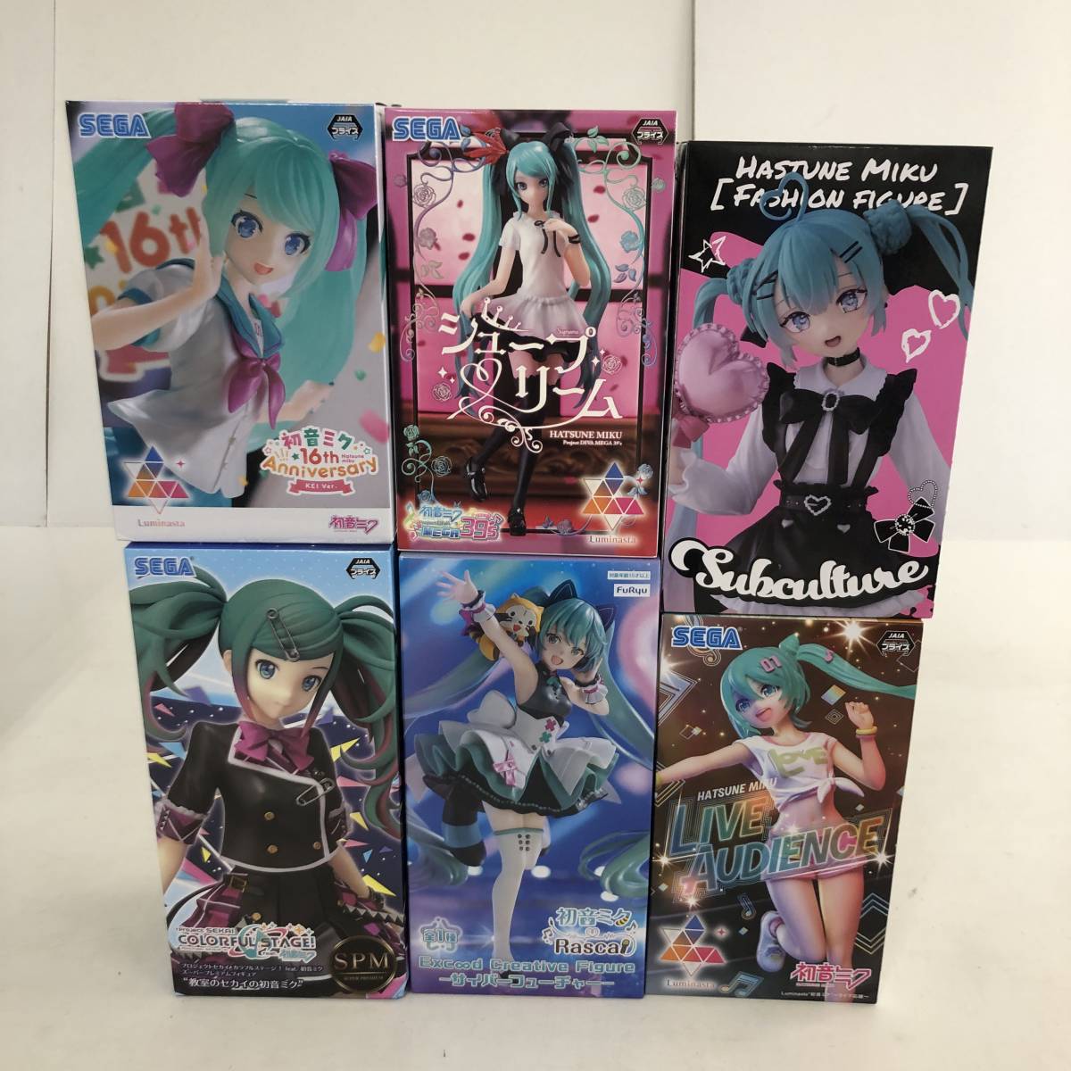 初音ミク レム ラム 美少女 フィギュア まとめ売り-