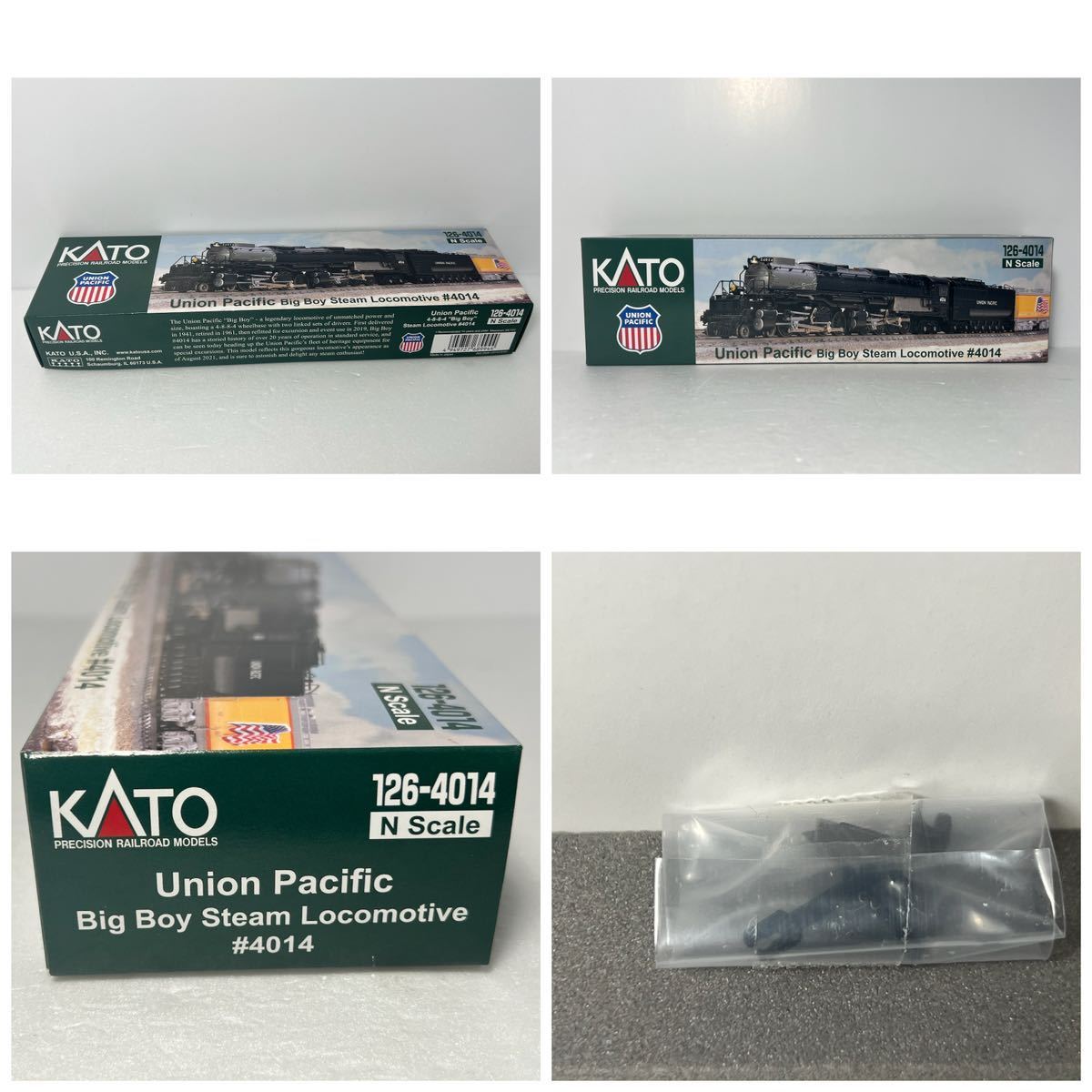 KATO 126-4014 ユニオン・パシフィック鉄道 ビッグボーイ #4014 カトー Nゲージ 動作確認済 Union Paciffic Big Boy 蒸気機関車_画像8