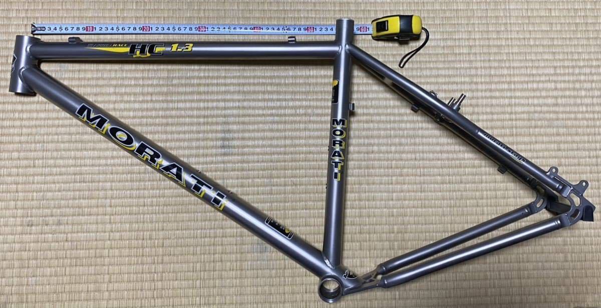 お宝 チェコの宇宙軍需産業MORATI チタン MTB new frame モラティ_画像1